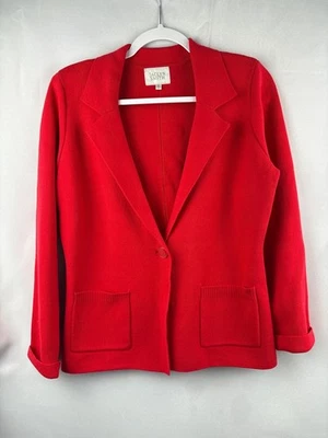 Chaqueta Blazer Jaclyn Smith Mujer Roja Talla S  Foto 1 de 4