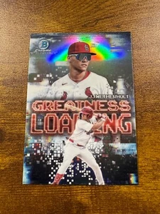 2025 Bowman Chrome JJ WETHERHOLT Greatness Loading St Louis Cardinals #GL-17 - Bild 1 von 2