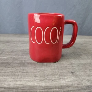 Rae Dunn Artisan Collection Farmhouse Red Cocoa Christmas Mug - Picture 1 of 6