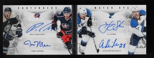 2011 Playoff Contenders Alex Pietrangelo John Moore Ryan Johansen Rookie Auto RC