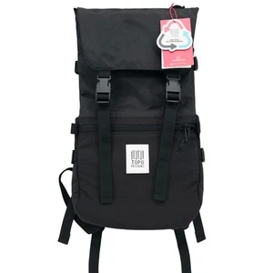 NWT TOPO DESIGNS Rover Pack Classic Black Backpack Laptop Bag Commuter Pack - Picture 1 of 6