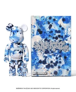 MEDICOM TOY BE@RBRICK LFYT × STASH GRAFFITI ART NEW YORK SUBWAY 100% & 400% JP - Picture 1 of 8