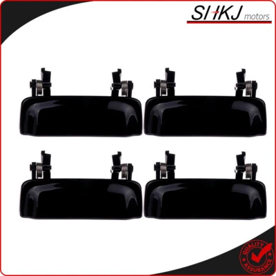4pcs Exterior Door Handle for Ford Explorer 98-01 Sport Trac 01-05 LH RH Black - Изображение 1 из 4