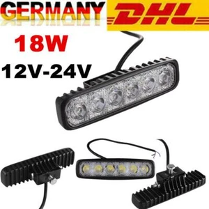6 LED 12-24V auto emergenza flash anteriore luce di avvertimento camion luce stroboscopica - Foto 1 di 12
