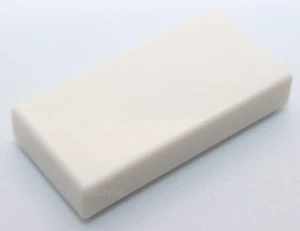 Lego 25x bianco 1 x 2 piastrelle con scanalatura - Foto 1 di 1