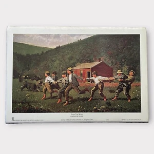 Snap the Whip by Winslow Homer VTG Print NEW Sealed Haddad's Fine Arts - Picture 1 of 6