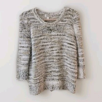 Suéter Dressbarn Mujer Talla L Multicolor Tejido Suave Pullover Mangas 3/4  Foto 1 de 4