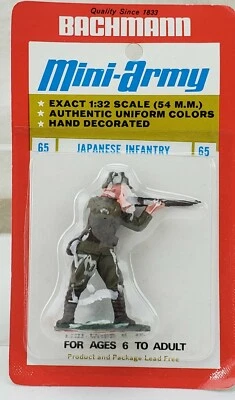 Figura 1:32 - BACHMANN - MINI EJÉRCITO - INFANTERÍA JAPONESA INFANTERÍA #65 - Sellado NUEVO EN CAJA Foto 1 de 4