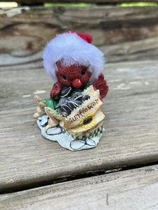 Enesco Christmas Cards Cardinal Bird Christmas 1996 "You're Such A Tweet" - Picture 1 of 7