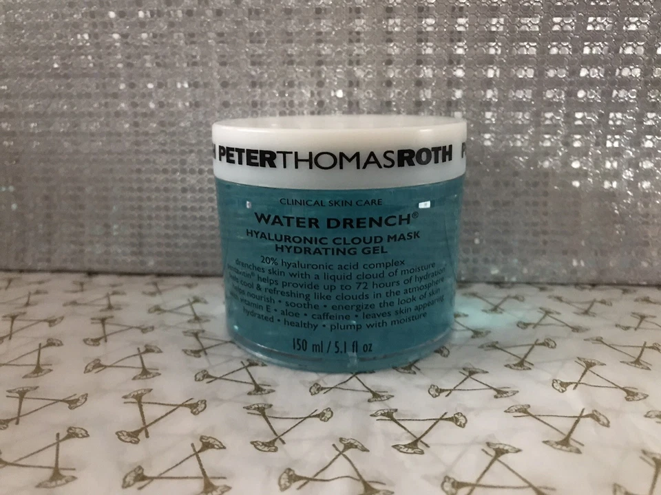 Peter Thomas Roth Water Drench Hyaluronic Cloud Mask Hydrating Gel 150ml New - Image 1 of 1