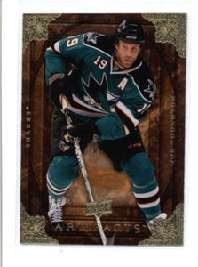 JOE THORNTON 2008/09 08/09 UPPER DECK ARTIFACTS #34/75 AH2383