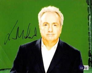 SNL Lorne Michaels Scrittore/Produttore Firmato 8x10 Fotografia BECKETT BAS - Foto 1 di 3