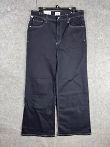 Citizens of Humanity Jeans Size 30 Paloma Baggy Wide-Leg Solace Dark Indigo NWT - Picture 1 of 10