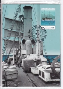 AUSTRALIAN ANTARCTIC TERRITORY AAT FDC MAXICARDS 2011 1911 EXPEDITION SET OF 5 - Picture 1 of 1