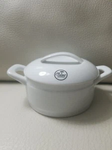 Palm Restaurant Lidded Soup Bowl /Tureen 4.5”wide 3.25”high RARE - Picture 1 of 6