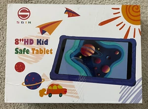 SGIN 8” HD Kid Safe Tablet - Picture 1 of 5