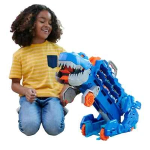City Toy Car Pista Set, Ultimate T-Rex Transporter, Trasportatore di Dinosauri per 20+ V... - Foto 1 di 6