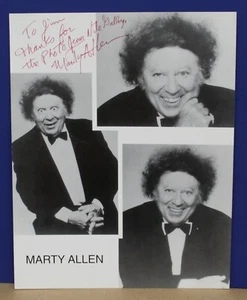 8x10 Glossy Publicity Photograph Marty Allen Signed/ Autographed - Picture 1 of 3