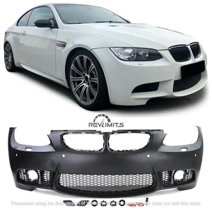 PARAURTI ANTERIORE M3 LOOK BMW SERIE 3 E92 E93 IN ABS DAL 2006 AL 2013 CON PCD - Bild 1 von 5