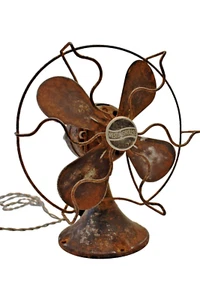 Antique Westinghouse Oscillating Desk Fan Electric Table Fan Small Working Condi - Picture 1 of 11