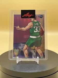 2023 Leaf Metal Larry Bird Anime Nation #/104 #ANB-61 Boston Celtics
