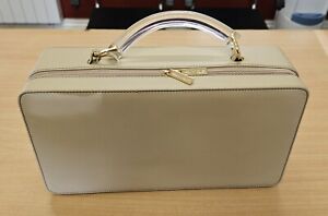 Estee Lauder Vanity Bag Make Up Bag Classic Vintage Lucite Handle 32cm x 17cm