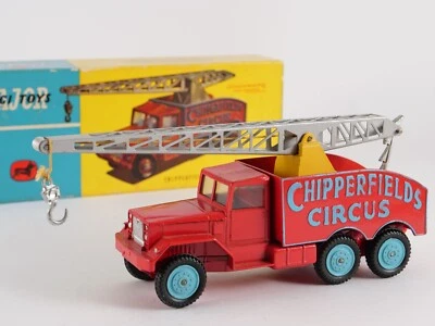 Corgi Nr. 1121 Chipperfield's Circus Kranwagen Nie Gespielt In Der Box 1/43 - Bild 1 von 4