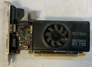 EVGA GeForce GT 730 2GB GDDR5 PCIe Graphics Video Card 01G-P3-3731-KR NS-P7A - Picture 1 of 5