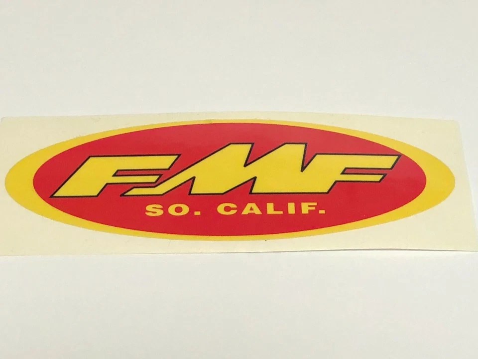 FMF, Sweet Racing Sticker, Cool Colors, Southern California, Oval, 4-7/8 x 1-3/4 Foto 1 de 1
