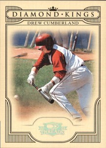 2008 Donruss Threads Diamond Kings Gold #17 Drew Cumberland /100