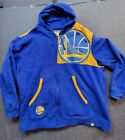 Fanatics Golden State Warriors zippered hooded jacket size 4XL