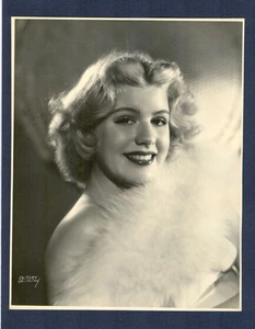SEXY BLONDE MARJORIE WOODWORTH - NEUWERTIG DBLWT INDIVIDUELLER DRUCK VON AUTREY FÜR SCHAUSPIELERIN - Bild 1 von 1
