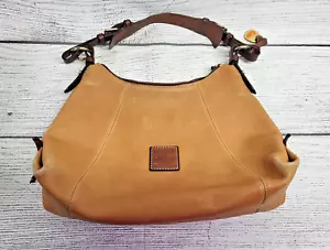Dooney & Bourke Tan Brown Hobo Shoulder Bag - Picture 1 of 11