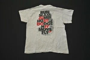 VTG Nike Shirt 90s Single Stitch Just Do It Run Slam Jump Basketball L 14 / 16 - Picture 1 of 5