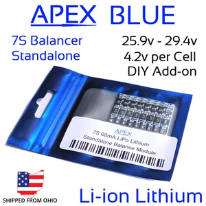 In stock - 7S 29.4v Li-ion Lithium Balance Board Standalone BMS Add-on 4.2v - Picture 1 of 6