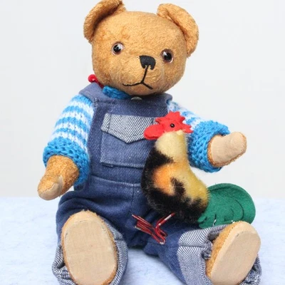 Antiker Weiersmüller Teddy Bär 1930s & Steiff  Antique Teddy Bear w Steif 28cm - Bild 1 von 4