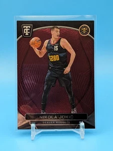 Espejo granate Nikola Jokic 2024-25 totalmente certificado #19 pepitas - Imagen 1 de 2