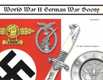 WWII German War Booty V4 Flags SS NSDAP Collar Tabs Etc - Image 1 of 4