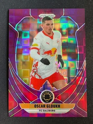 Oscar Gloukh 2025 Panini Prizm FIFA Club World Cup Purple Pandora 23/49 #172 - Image 1 of 2