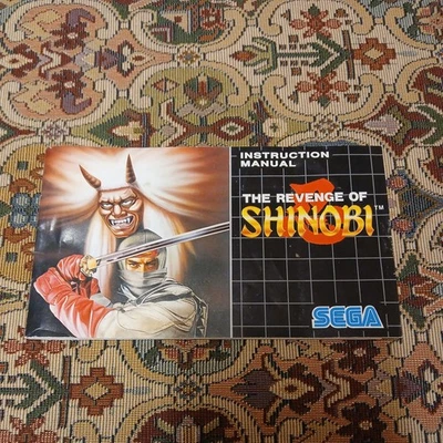 Revenge Of Shinobi Manual, Sega Megadrive  Good Condition. - Image 1 of 2