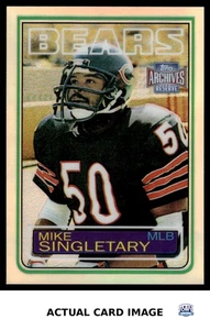 2001 Topps Archives Reserve #38 MIKE SINGLETARY Chicago Bears HOF Set-Break NM - Picture 1 of 4