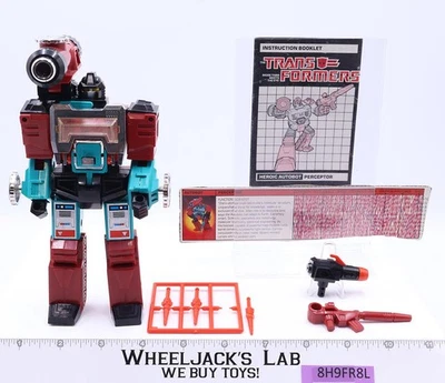 Perceptor 100% Complete 1985 Vintage G1 Transformers Microscope Figure - Image 1 of 4