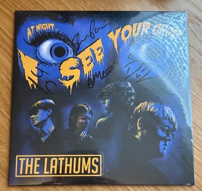 Lathums I See Your Ghost Signed Sealed 7" Yellow Vinyl - Image 1 of 2