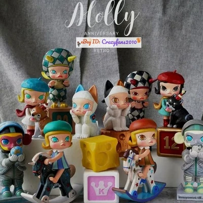 Autêntico Molly Estátuas de Aniversário Clássico Retrô Confirmado Caixa Cega Figuras - Imagem 1 de 4
