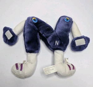 Alpha Buddies Plüsch Buchstabe "N" lila Spielzeug Alphabet - Bild 1 von 2