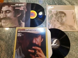 Lot Time In A Bottle Jim Croce Greatest Love Songs I Got A Name Photographs LP - Picture 1 of 7