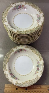 Noritake China Dessert Bowls Lot Of 11 Sheila Pattern 5.5” (7) Occupied Japan - Picture 1 of 8