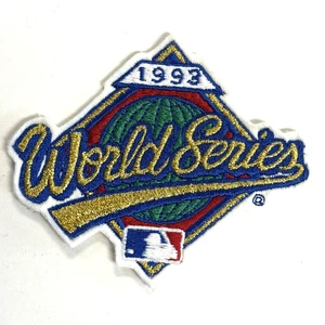[DE COLECCIÓN 20+AÑO] MLB SERIE MUNDIAL 1993 Parche Jersey Azulejos 4.5" - Como Nuevo - Imagen 1 de 3