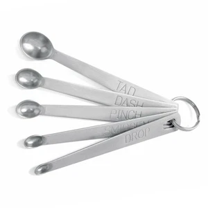5Pcs Steel Mini Set Dash Pinch Smidgen Norpro Measuring M7I6 US Spoons S3 B4M0 - Picture 1 of 12