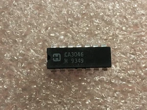 CA3046 TRANSISTOR ARRAY ALLZWECK NPN DC bis 120Mhz DIP 14-PIN (MENGE 1) - Bild 1 von 5